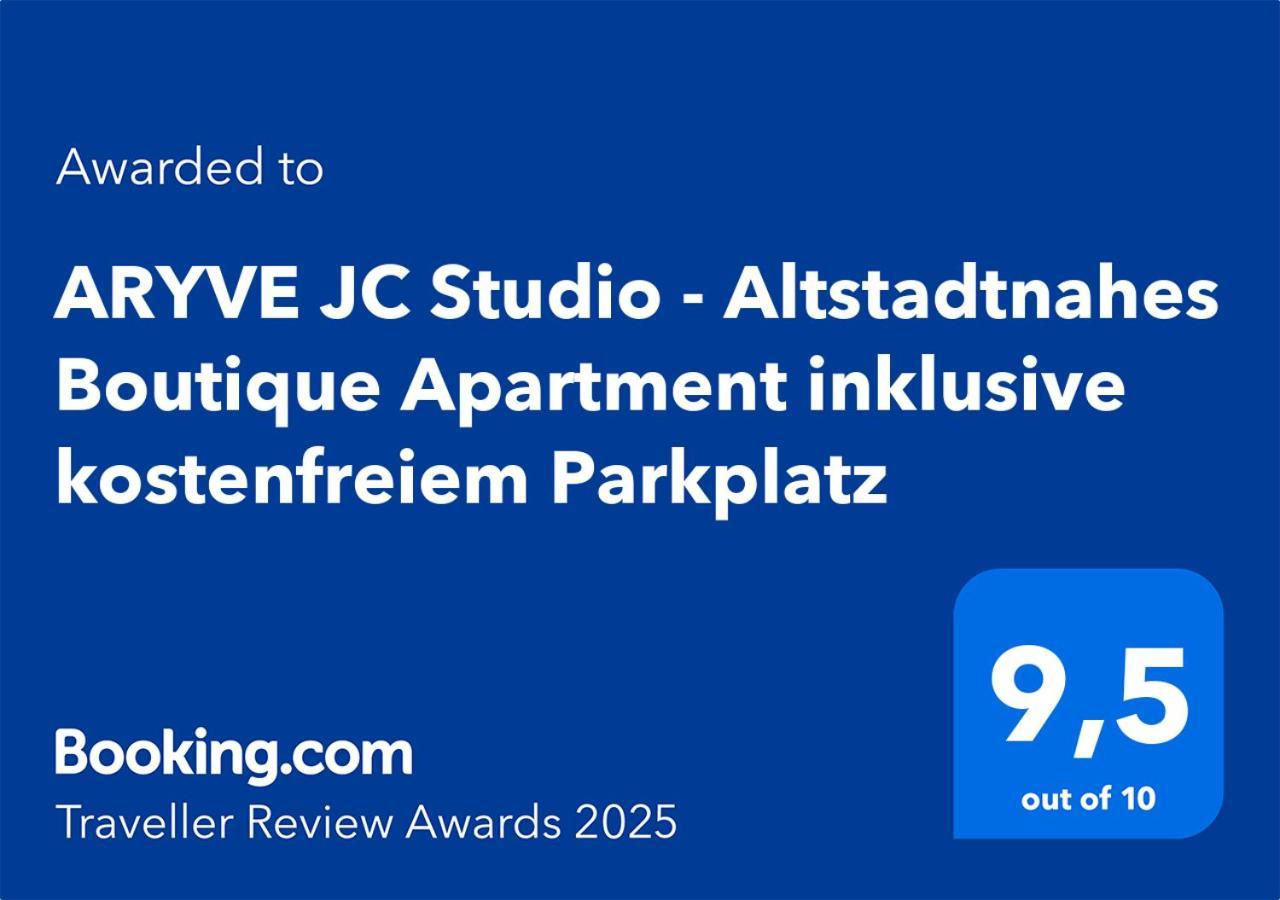Aryve Jc Studio - Altstadtnahes Boutique Apartment Inklusive Kostenfreiem Parkplatz Erfurt Extérieur photo